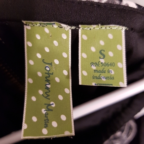 Johnny Martin women's size Small waterfall front strapless dress, NWT - Picture 5 of 8